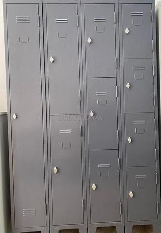 Vestiaire métallique monobloc/KHIZANA/armoire - 2