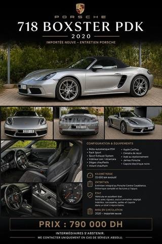 Porsche 718 Boxster PDK 2020 Cabriolet