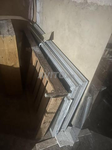باب خشبي وألومنيوم - 2