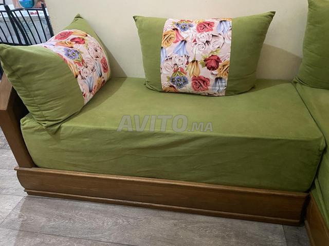 Grand Salon Marocain Complet en U - 5 Banquettes - 2