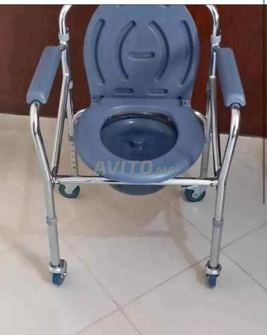 Chaise de toilette excellente qualité inox - 2