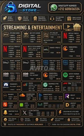 IPTV p & Netflix p & tous les produits