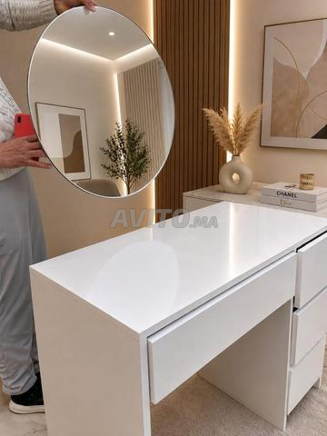 Coiffeuse avec miroirs LED - 2