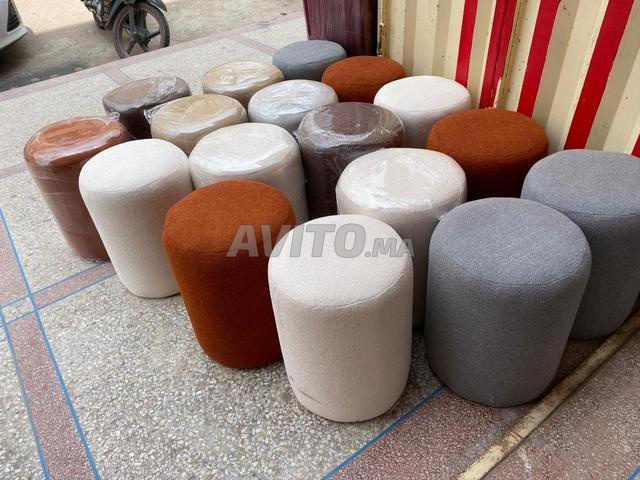 Pouffe ronde - 2