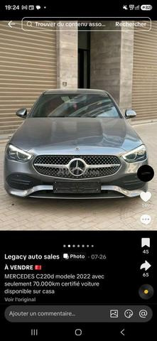 Mercedes-Benz C220d – Modèle 2022 – Excellent état