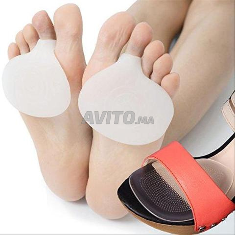 Paire de coussinets en gel soulage douleurs pieds