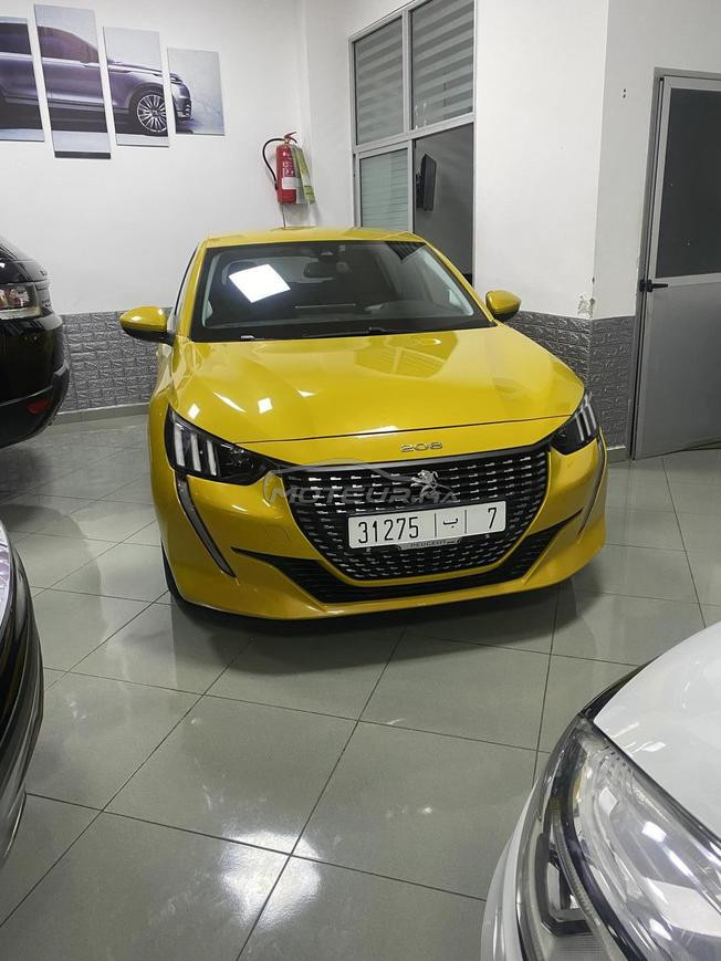 Peugeot 208 Diesel Manuelle 2021 à Temara