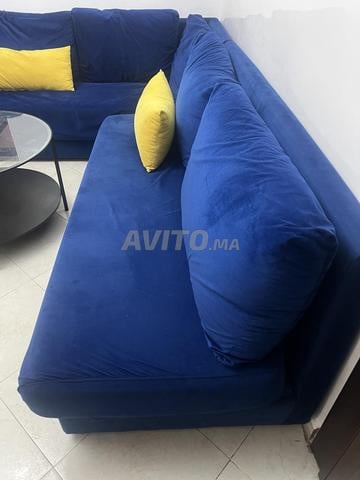Canapé L, Dimension 2,45cm,175cm,75cm. - 2