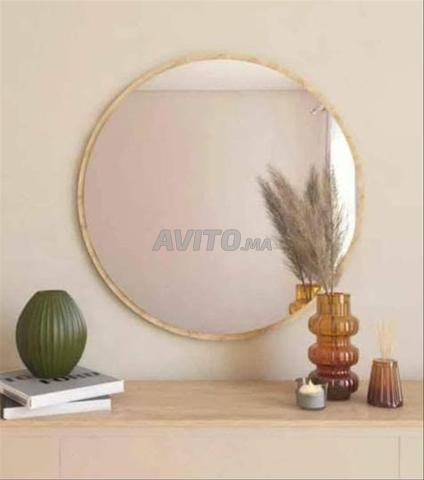 🌸 Miroir avec cadre en bois 🌸 - 2