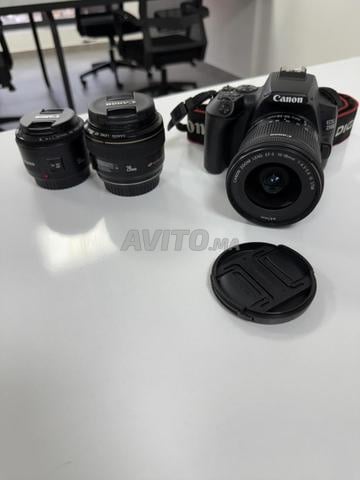 باك كانون EOS 250 D | 3 عدسات | 2 بطاريات