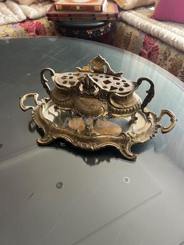 Plateau décoratif à fond miroir négociable