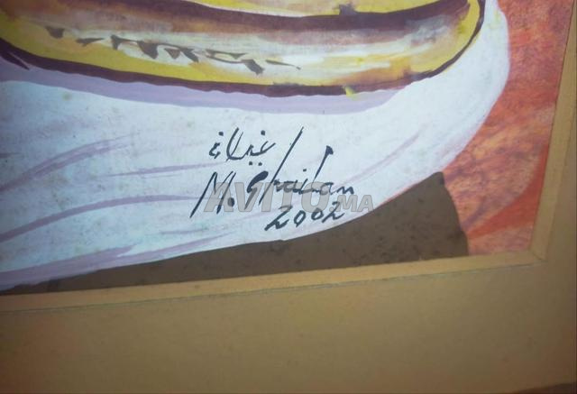 Tableau artistique de l'artiste Mohamed Ghailan 2002 - 2