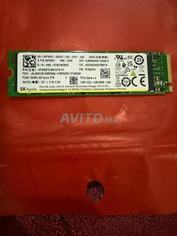 NVMe SK Hynix 2 TB Gen 4x4