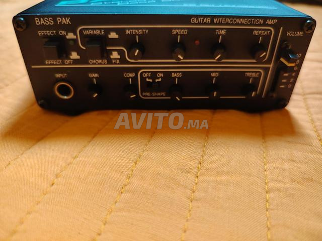 Amplificateur casque stéréo Nobels Bass Pak et basse - 2