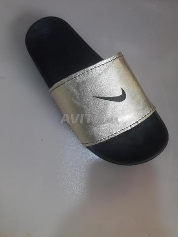 Sandales pour femme cuir doré bon prix - 2