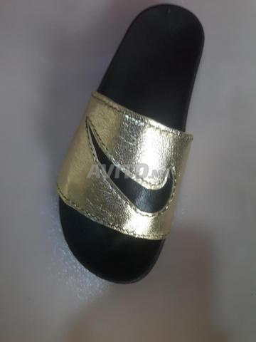 Sandales pour femme cuir doré bon prix