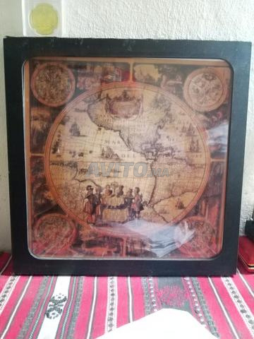 Tableau carte ou globe terrestre - 2