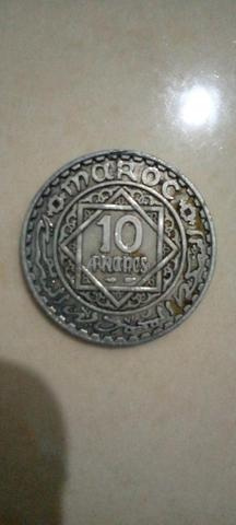 10 Francs Marocains règne Mohammed 5 année 1947 - 2