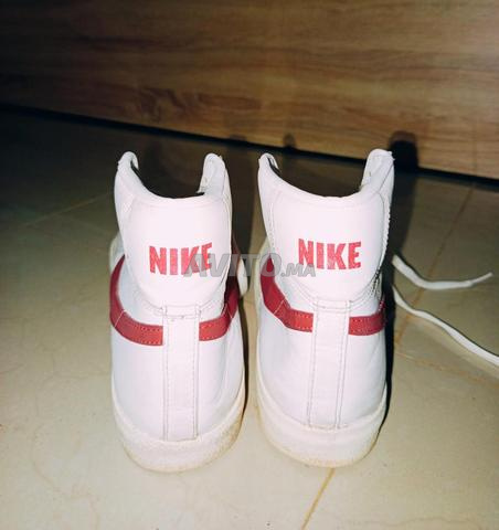NIKE BLAZER AUTHENTIQUE COULEUR ROUGE BRIQUE - 2