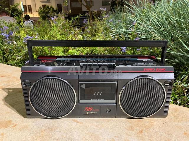 RADIO CASSETTE VINTAGE HITACHI TRK-P6 (1986)