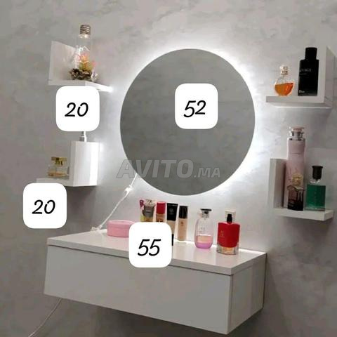  مرآة مضيئة جديدة بتصميم عصري. - 2