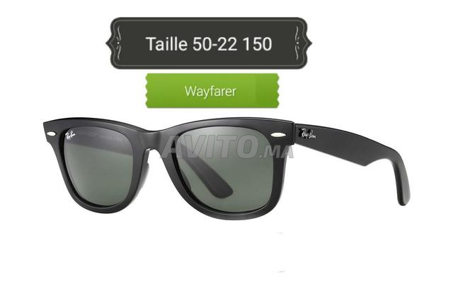 Lunettes de soleil Ray Ban Wayfarer Neuves Originales - 2