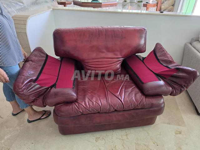 Fauteuil en cuir - 2