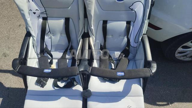 عربة أطفال مزدوجة للتوائم من شيكو - 2