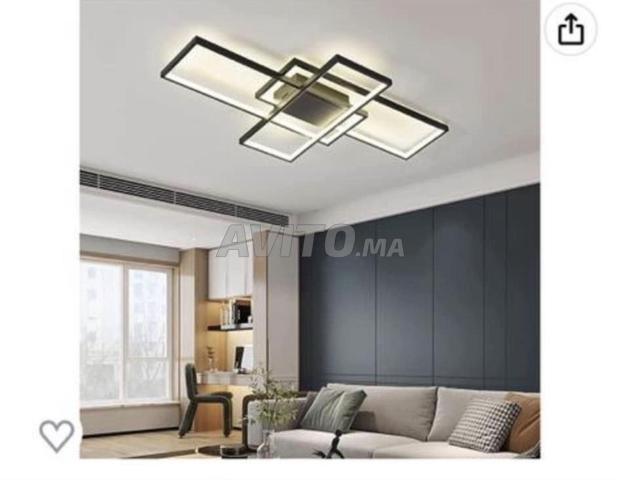 2 ثريات LED حديثة - حالة جيدة جداً - 2