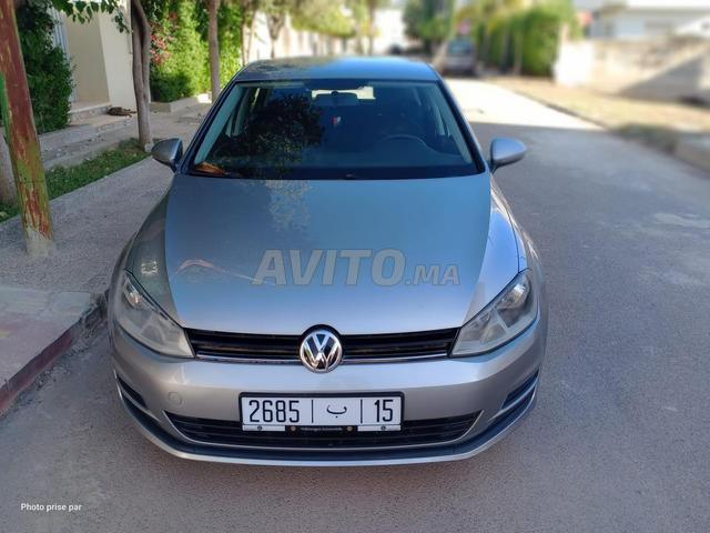 GOLF 7 2L 2015 PEINTURE D’ORIGINE 1 MAIN MEKNES - 2