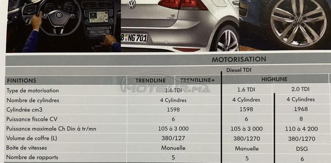 Golf 7 1.6 TDI version  🇩🇪 en excellent etat 
