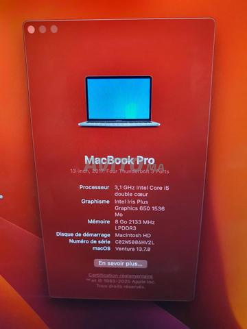 MacBook Pro 13 pouces 2017