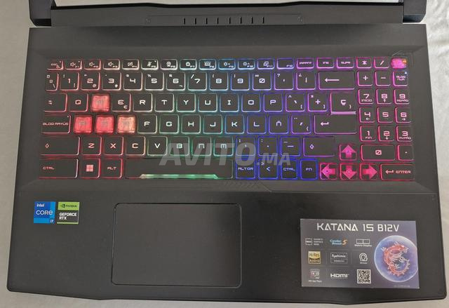 MSI KATANA RTX 4060 i7 12ème Gén 16 RAM 1To SSD - 2