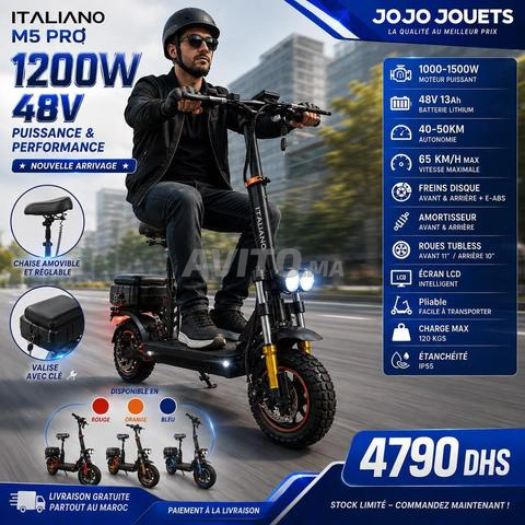 Trotinette Électrique ITALIANO M5 PRO