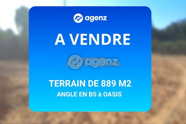 CMN-MA-2492 - Terrain à vendre à Oasis