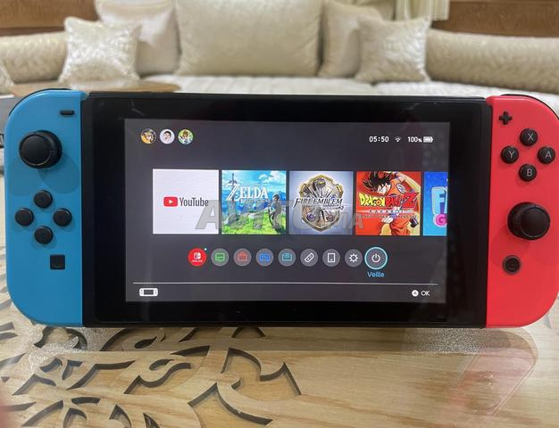 Nintendo Switch avec 3 Jeux - Sacoche - Accessoires - 2