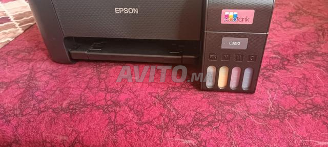 آلة مزدوجة الأكواب وطابعة إبسون L3210 - 2