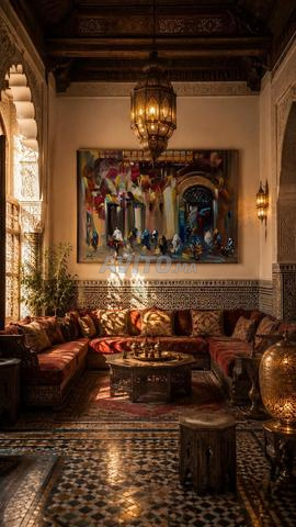لوحة فنية أصلية 🎨 ديكور راقي لدارك — RD Fine Art