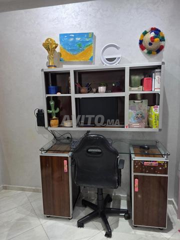 BUREAU SUR MESURE AVEC  PC DELL  - 2