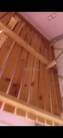 سرير مزدوج كامل بحالة جيدة - 2