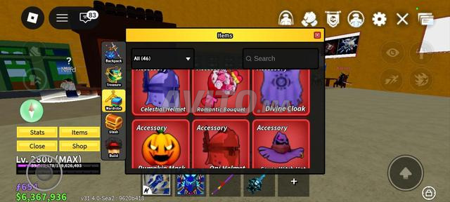 حساب Blox Fruits ماكس - 2
