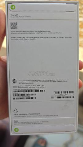 iPhone 17 bleu aube 256Go e-sim - 2