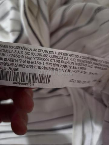 Bershka فستان قصير مخطط بدون أكمام - 2