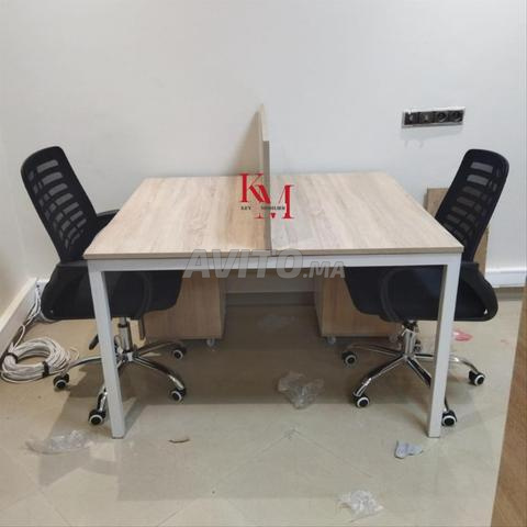 BUREAU BENCH MULTIPOSTE مكتب عمل جماعي promo