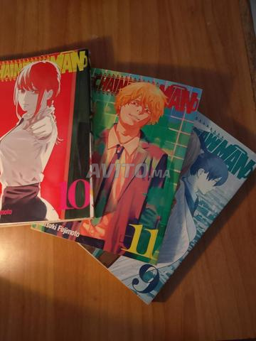 Lot de 3 MANGA CHAINSAW MAN par Tatsuki Fujimoto