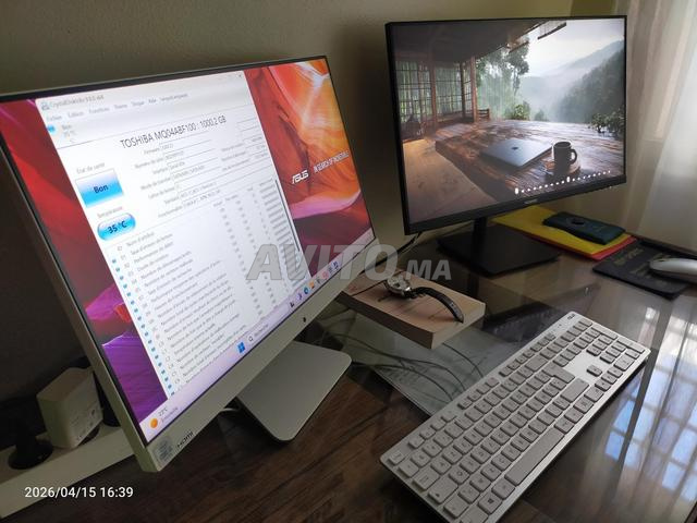 PC Asus AiO i5 et Ecran 4K Huawei - 2