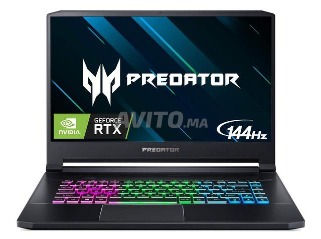حاسوب محمول للألعاب بمعالج RTX 2080 8GB ومعالج i7