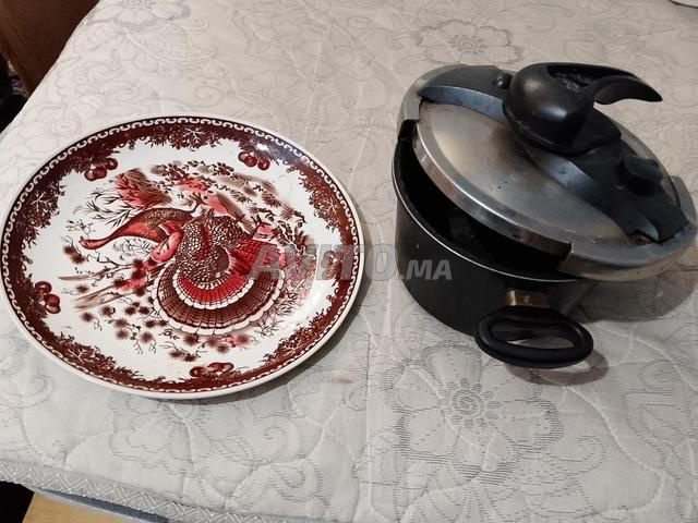 Cocotte avec plat paon - 2