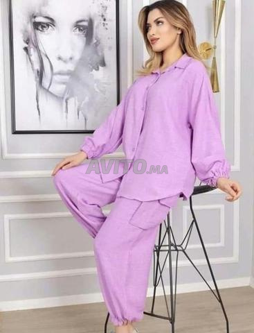 طقم 🇹🇷🇹🇷 (لولان مكروش 2 قطع) - 2