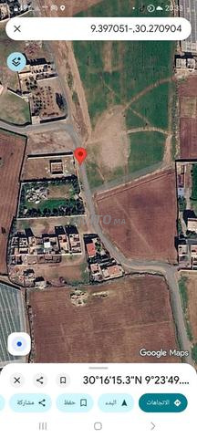 Vente à Oulad Safa Douar Azdou Biougra Terrain 1300m² ou 670m²
